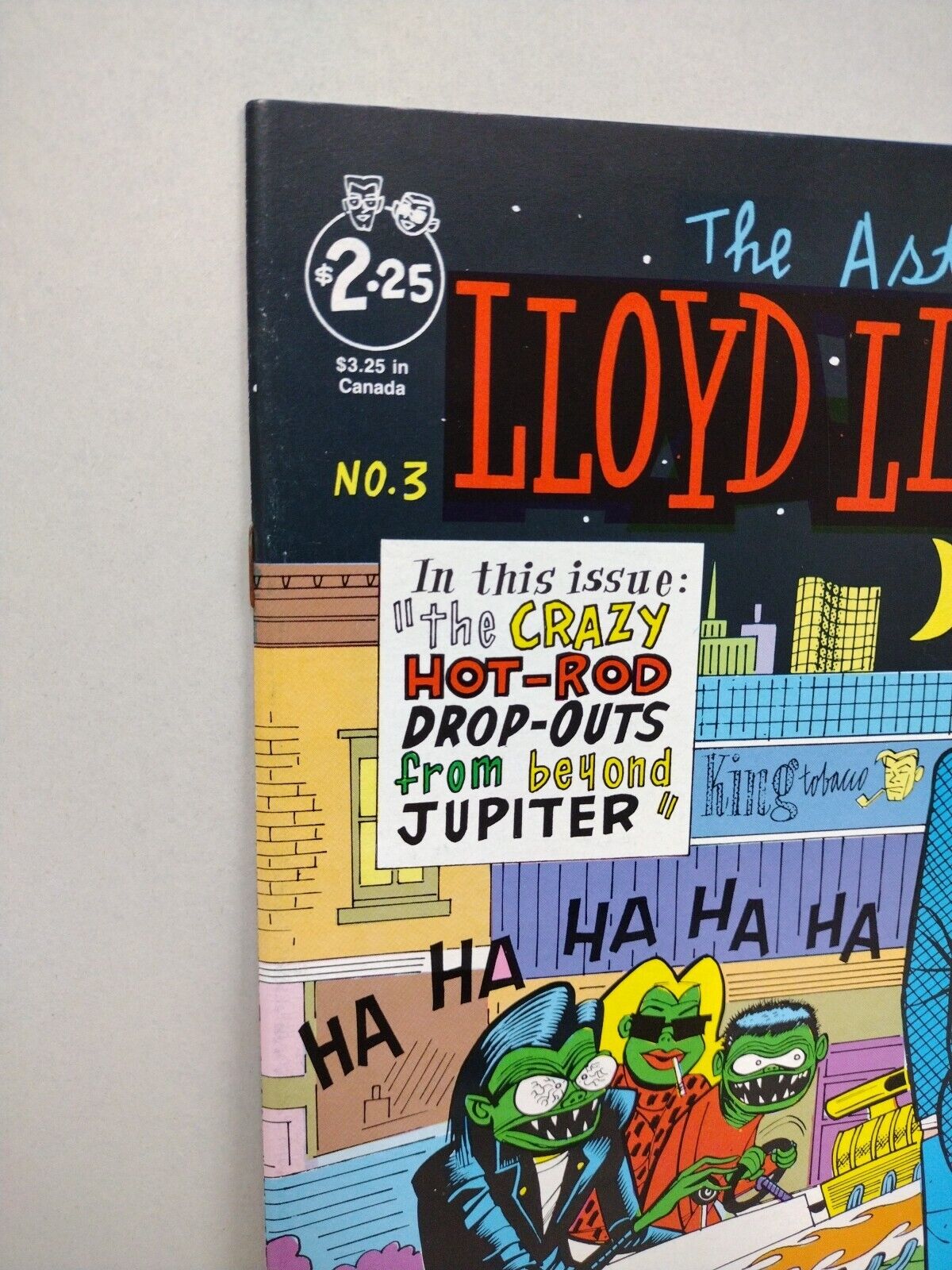 Lloyd Llewellyn (1986) #3 Daniel Clowes Fantagraphics Comic Magazine 1st Print 