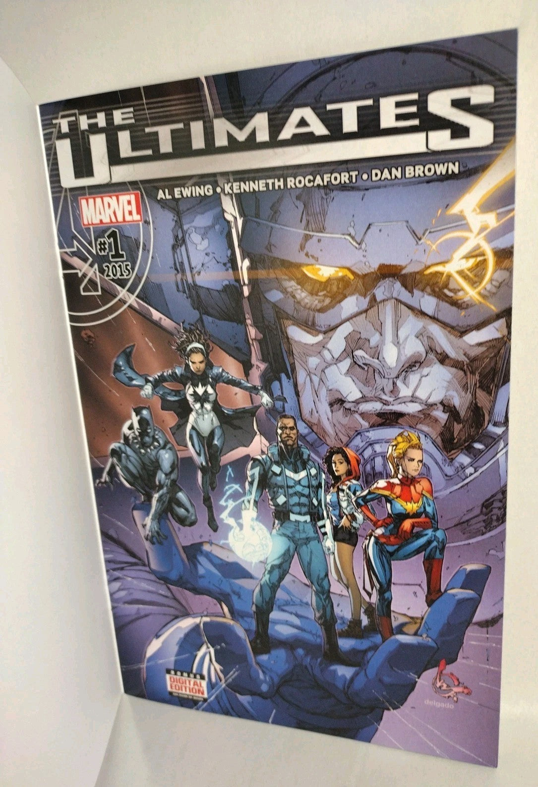 THE ULTIMATES #1 (2015) Marvel Blank Sketch Cover Variant Comic New NM