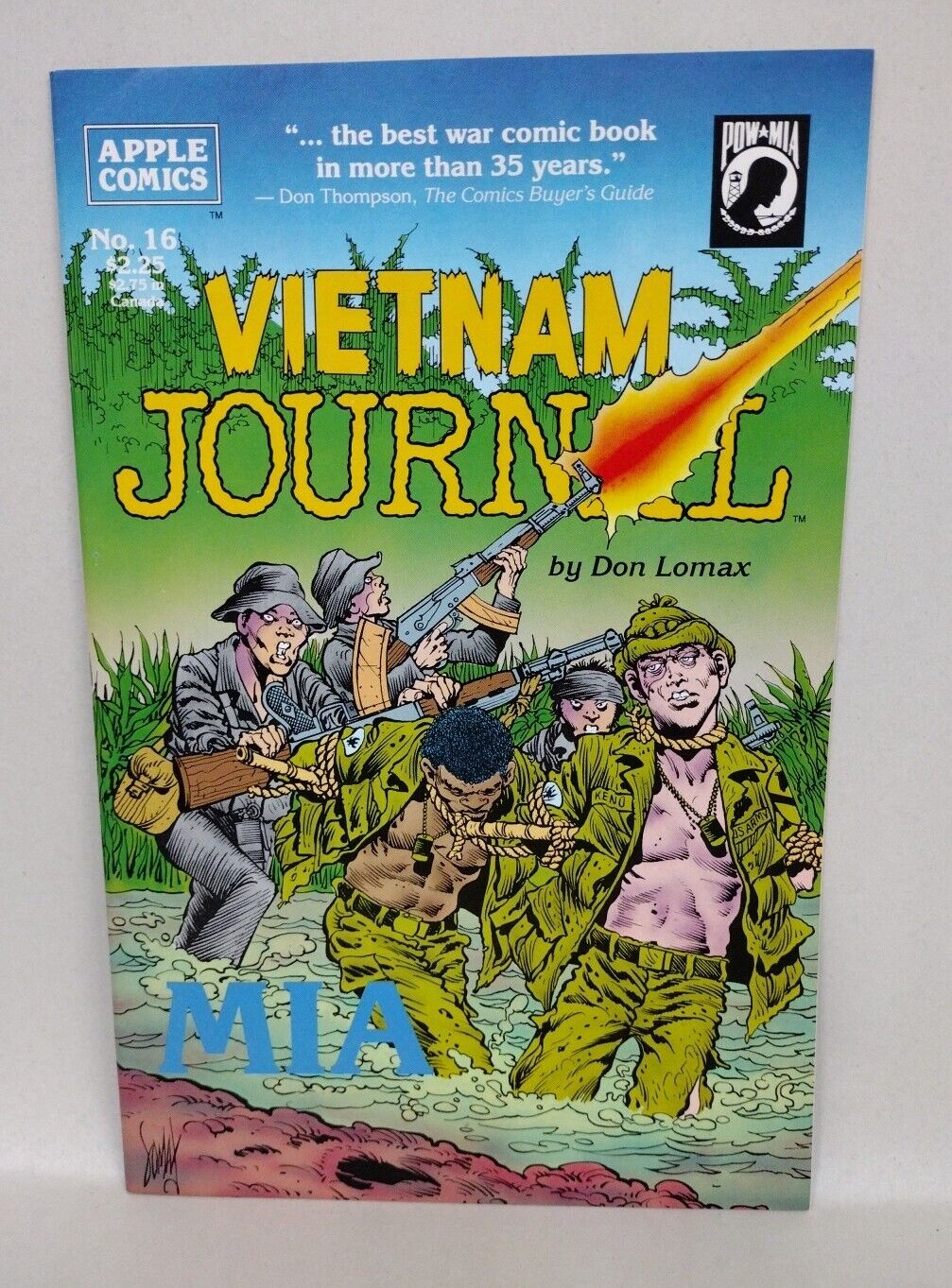 Vietnam Journal (1990) Apple Comics #15 16 Last Issues Don Lomax VF-NM