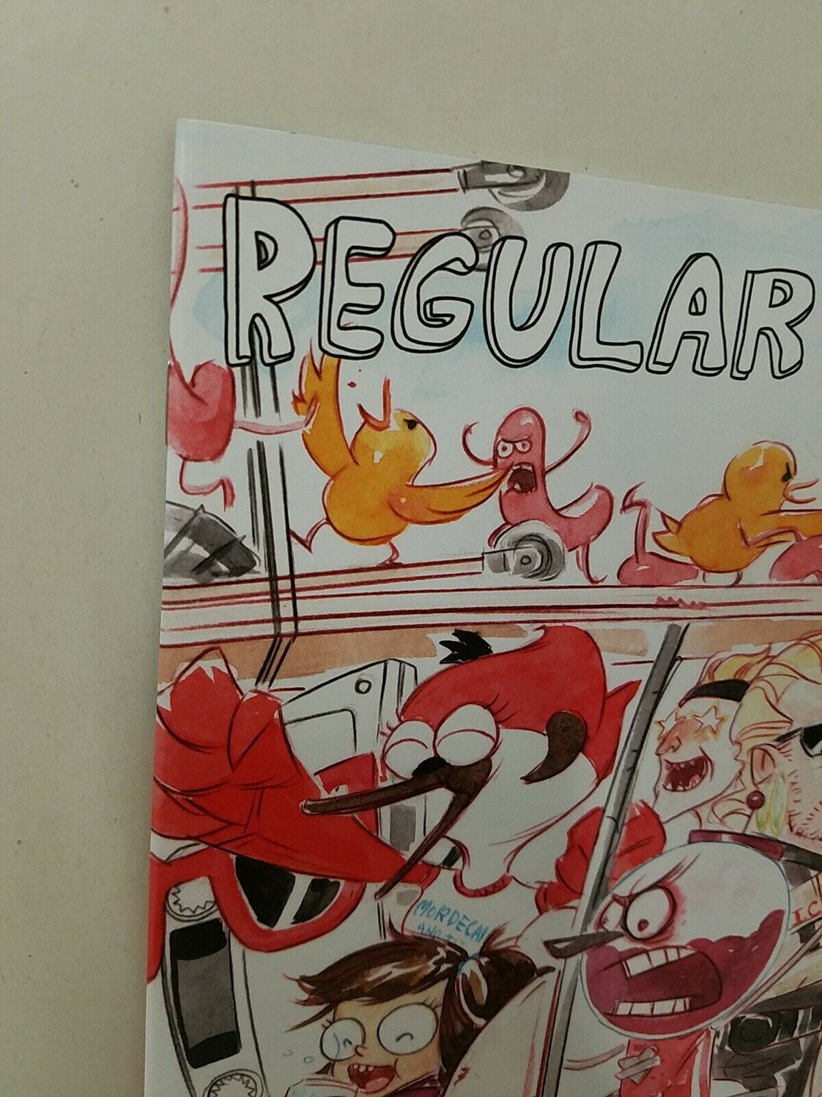 Regular Show #14 (2014) Dustin Nguyen Retailer Variant NM Cartoon Network Comic