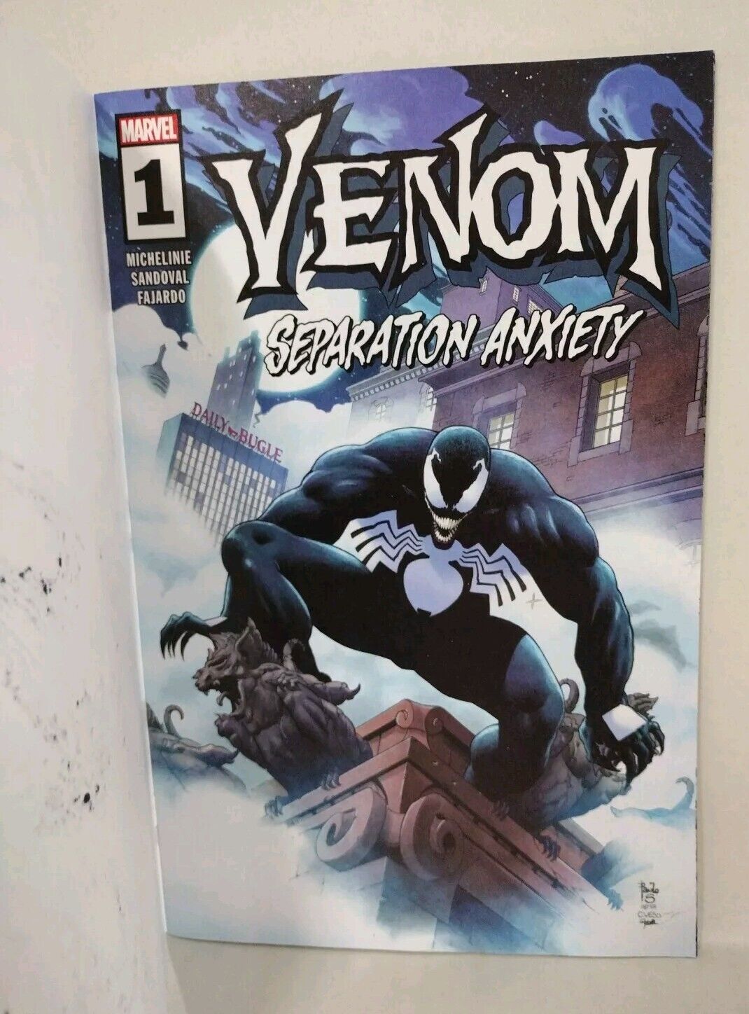 VENOM Separation Anxiety #1 (2024) Marvel Sketch Var W Original Jose Guillen Art