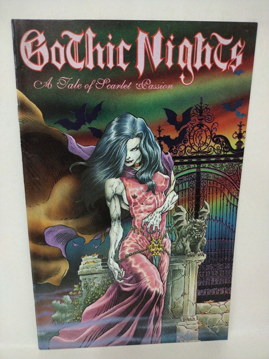 Gothic Nights #1 (1995) Rebel Studios Comic 1st Print Tim Vigil