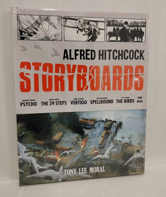 Alfred Hitchcock Storyboards (2024) Titan Hardcover Tony Lee Moral New Sealed