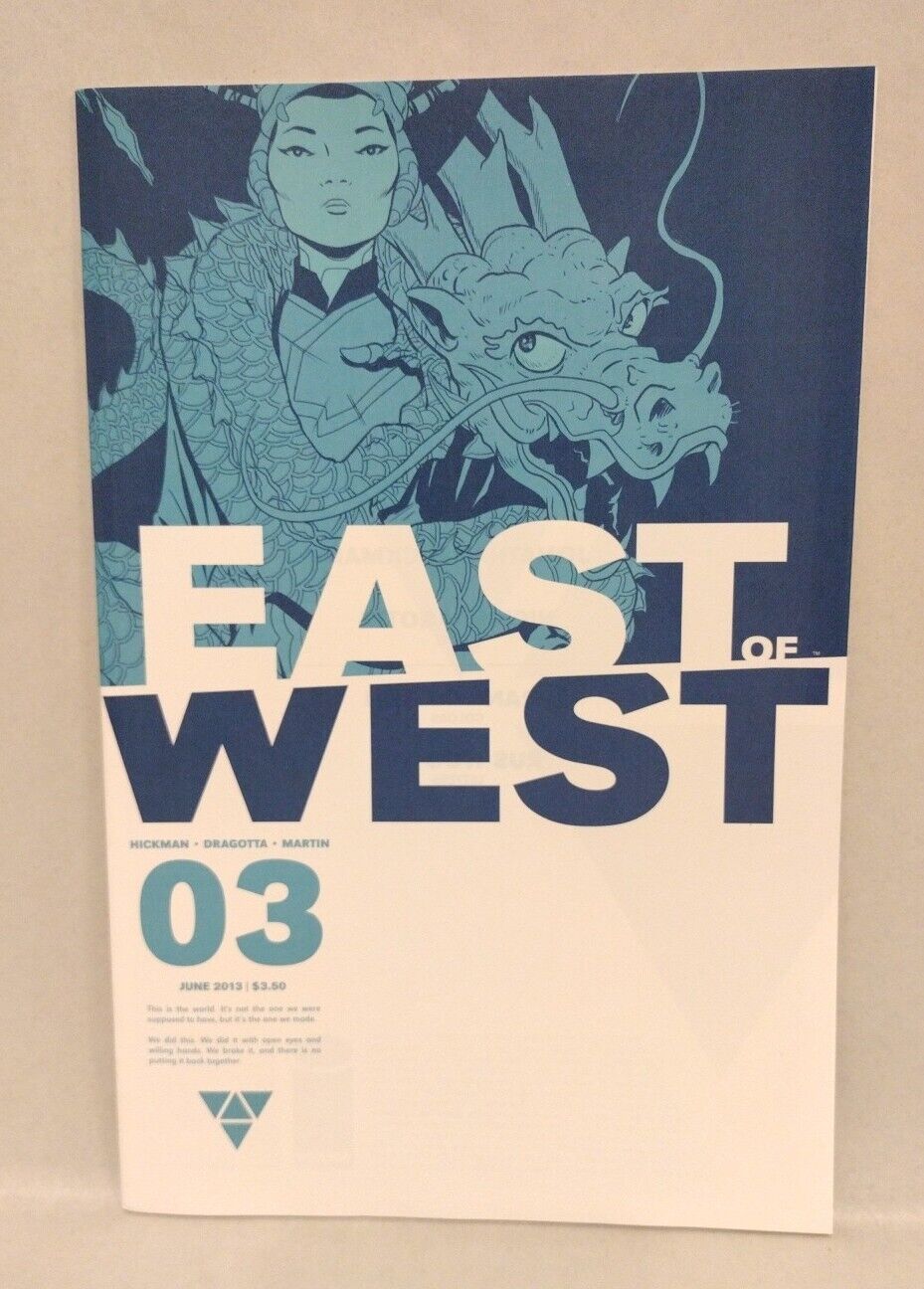 East West (2013) Image Comic Lot Set #1 2 3 4 5 6 7 8 9 10 Hickman Dragotta