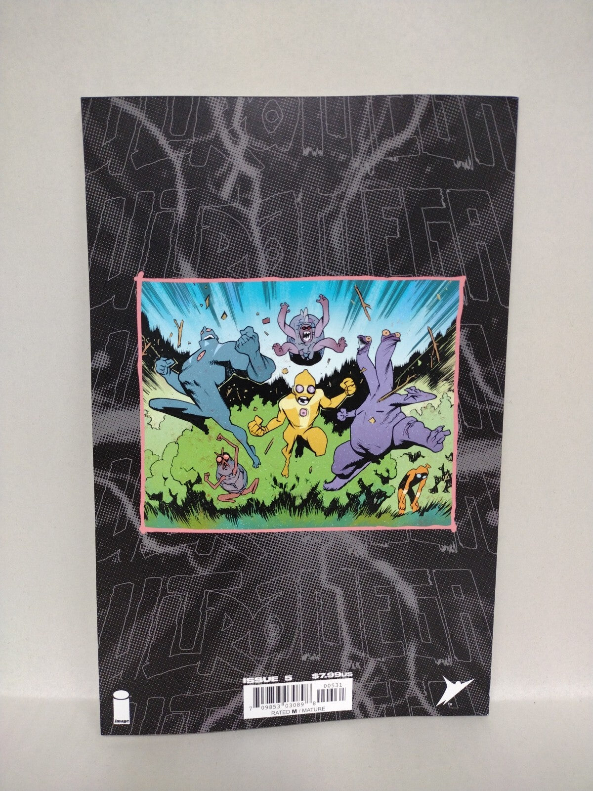 Ultramega #5 (2024) Image Skybound 1:10 Mignola B&W Variant Comic New NM