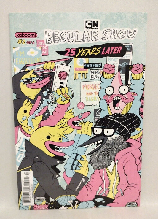 Regular Show 25 Years Later #2 (2018) Kaboom Cartoon Network Comic JK Phan VF-NM