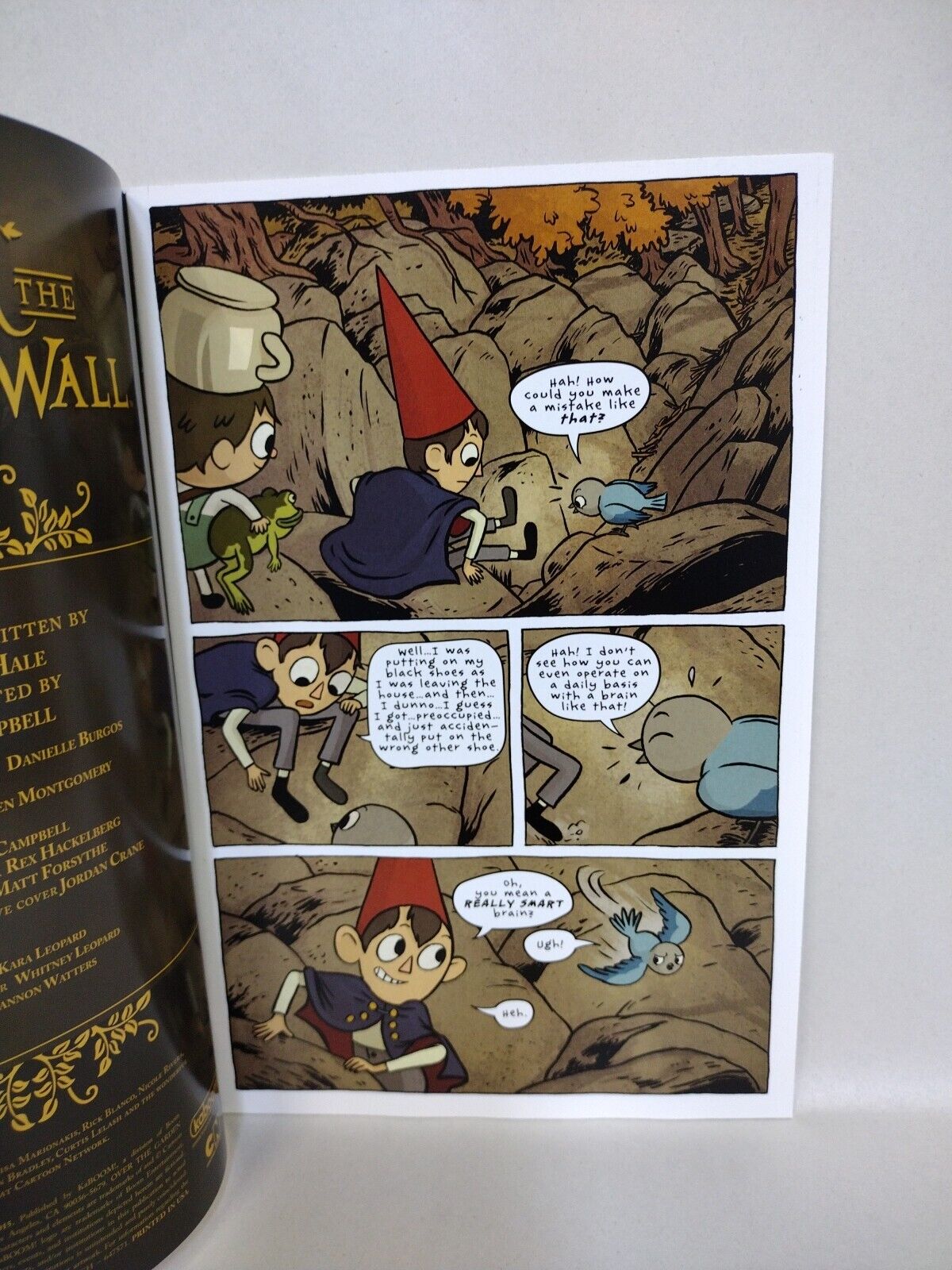 Over the Garden Wall 3 (2015) Boom Studios Comic Subscription Variant Pat McHale