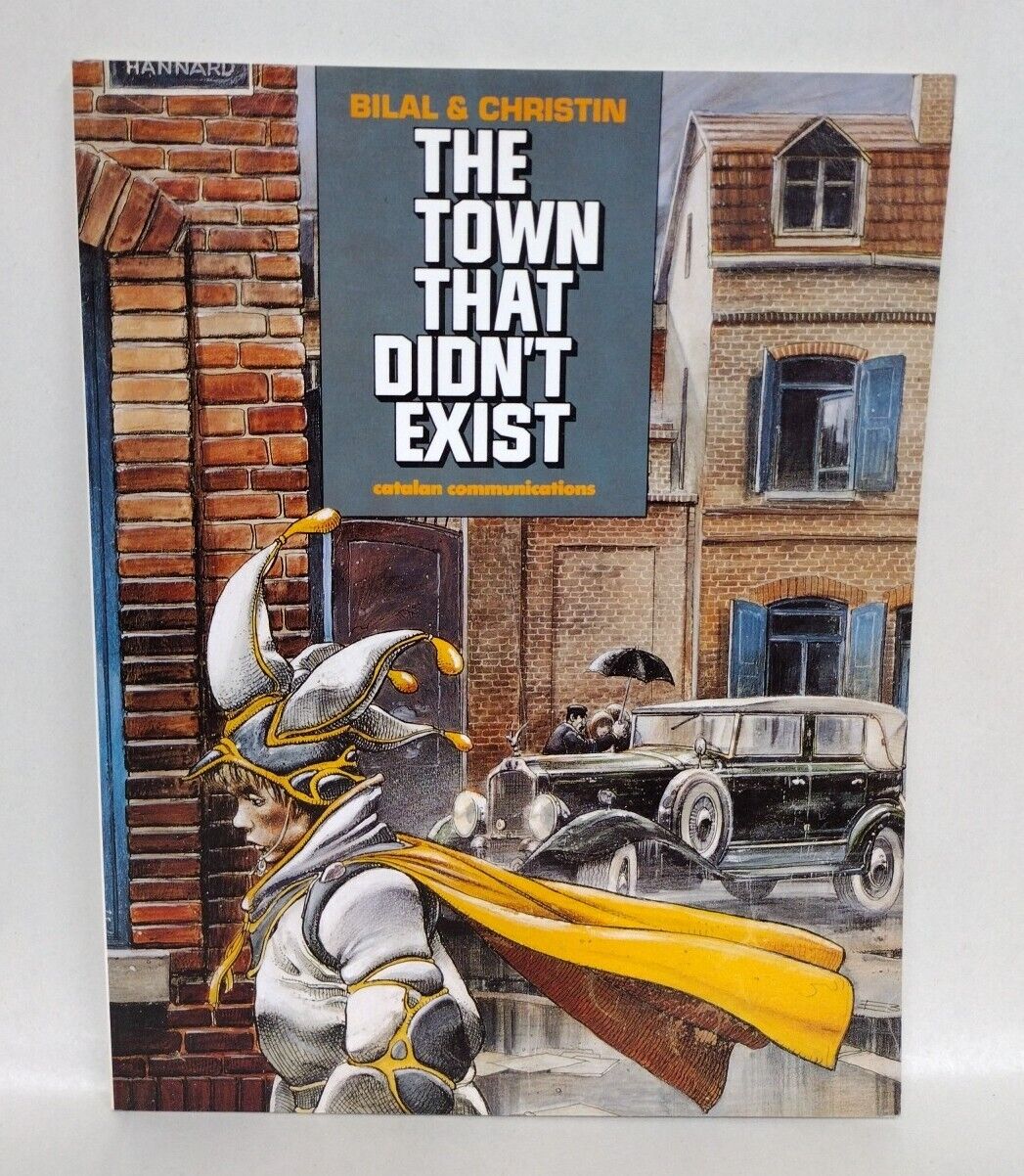 The Town That Didn't Exist (1989) Catalan TPB Enki Bilal Pierre Christin 1st VG