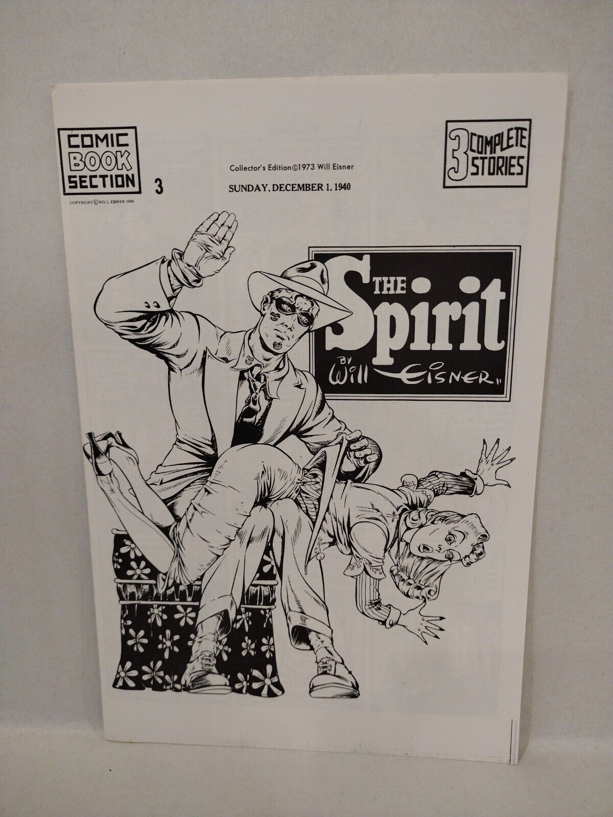 Lot of 19 Will Eisner Spirit (1973) Collector Edition Comics w Exclusive Notes