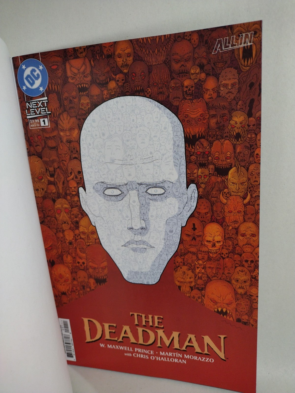 Deadman #1 (2026) DC Sketch Cover W Original Dave Castr Art