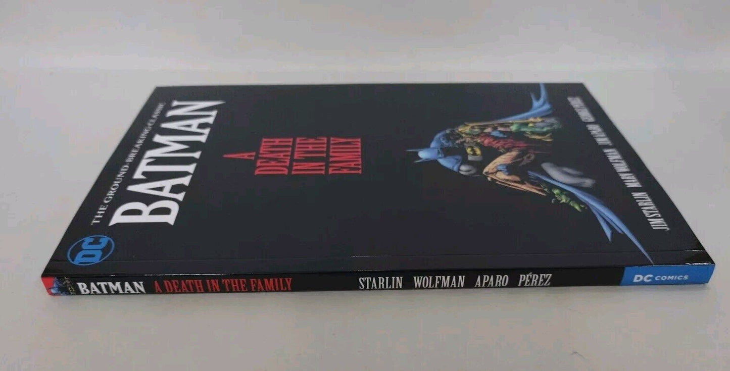 Batman: A Death in the Family DC Comics 2011 TPB Jim Starlin Marv Wolf man SC 