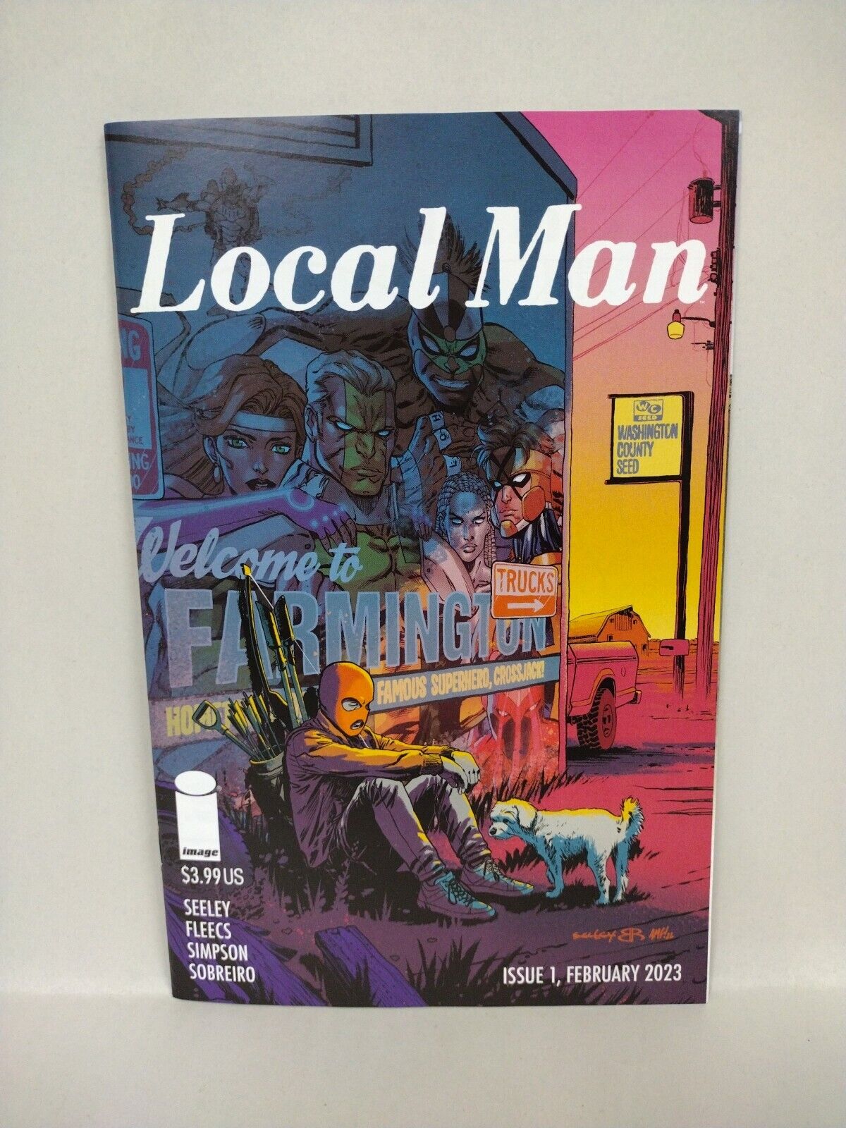 Local Man (2023) Comic Lot Set #1 2 3 Gold #1 1st Print NM