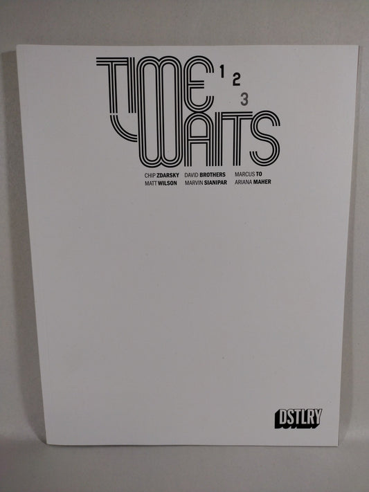 Time Waits #1 (2024) DSTLRY Blank Sketch Variant Cover New NM