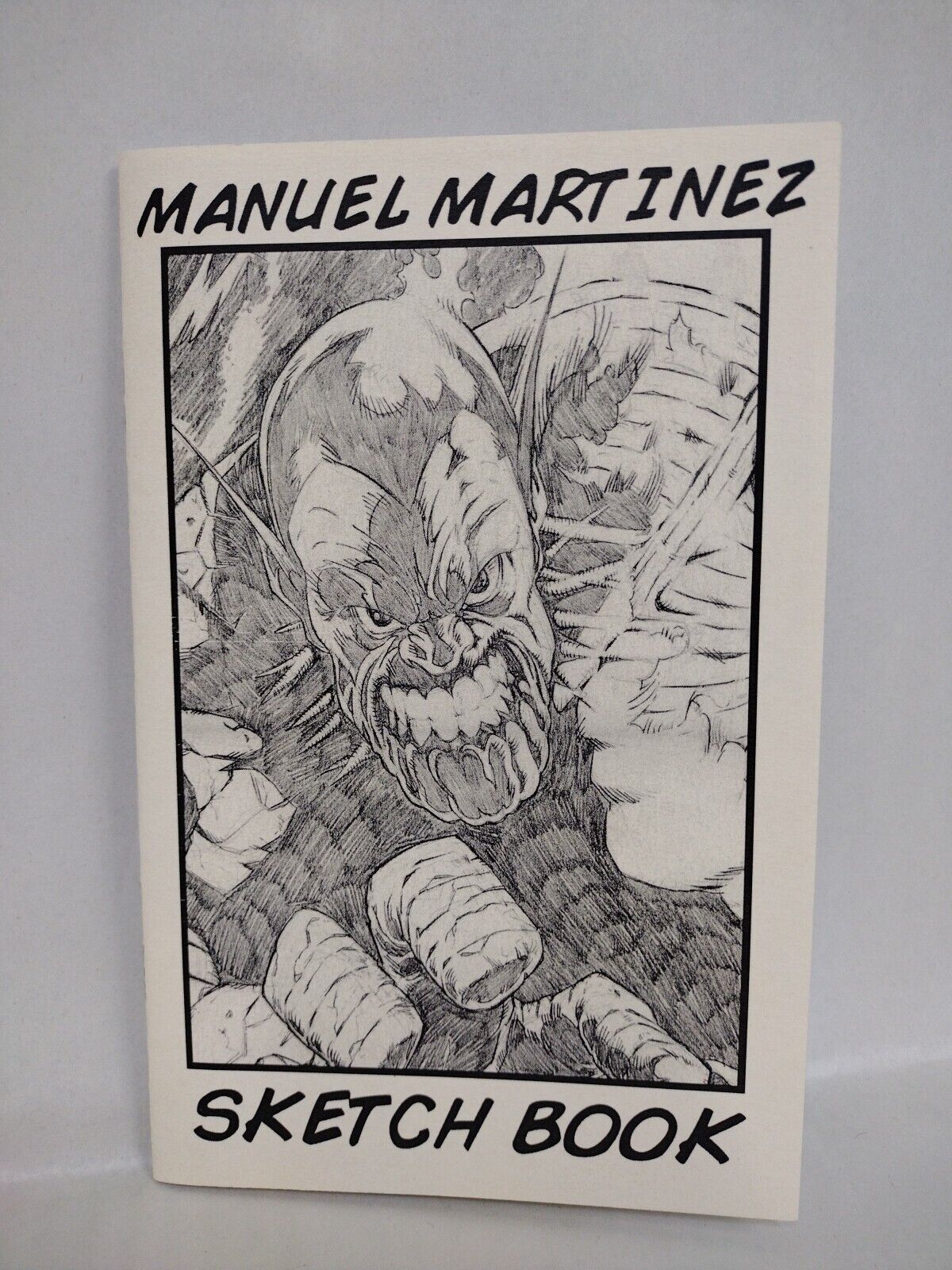 Manuel Martinez (2011) Sketchbook Comic Ashcan Venom Skrull Signed