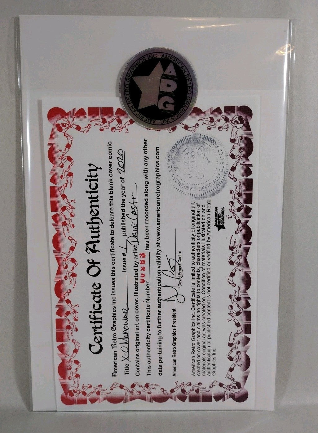 X-O Manowar #1 (2020) Valiant Sketch Var Cover Comic W Original Dave Castr Art