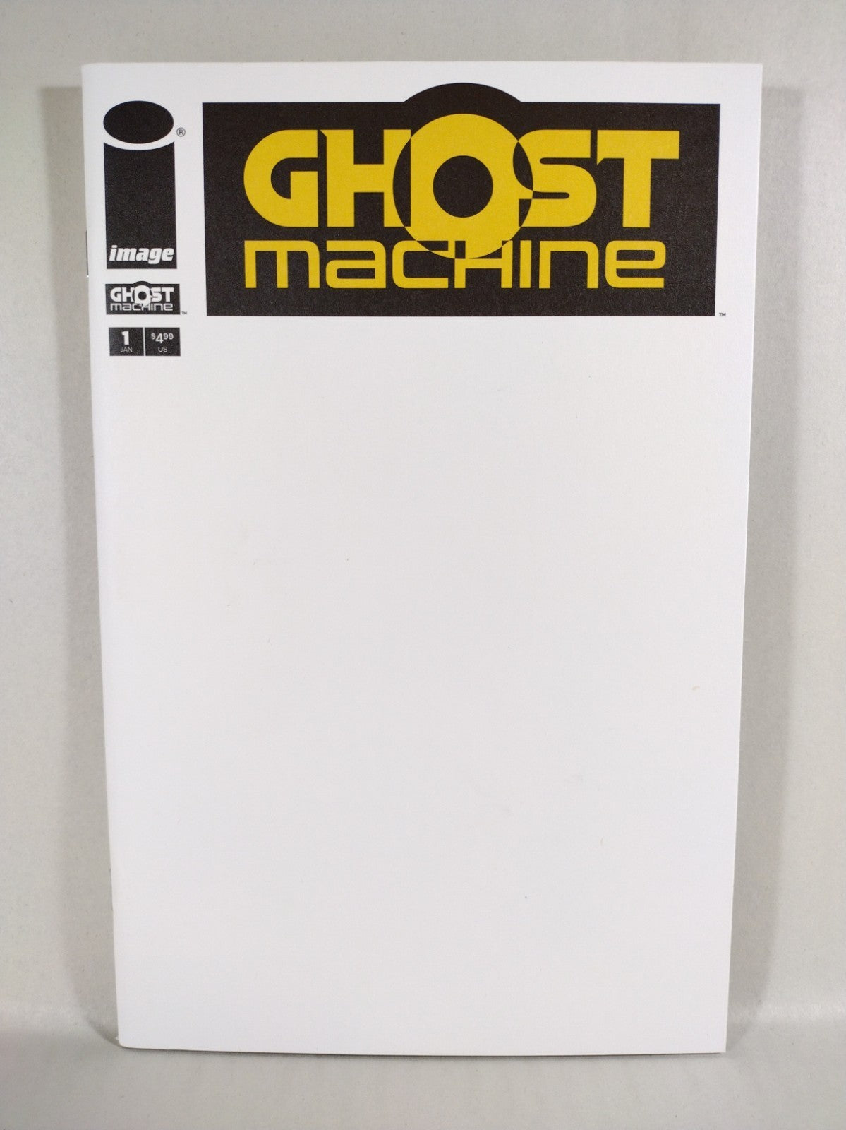 Ghost Machine #1 (2024) Image Comic Blank Sketch Variant Cover Comic NM Geiger