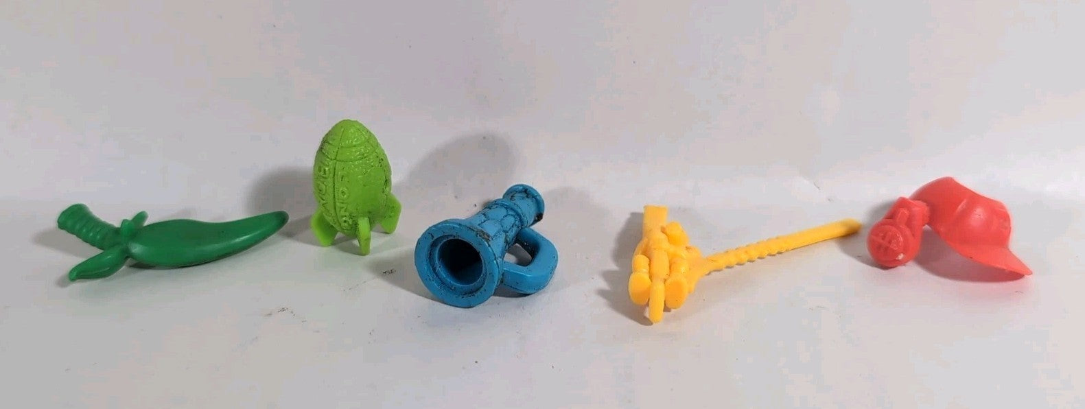 1992-1995 Teenage Mutant Ninja Turtles Sports Weapon Accessory Lot of 5 TMNT