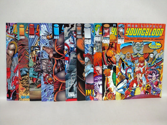 Youngblood Vol 1 (1992) Complete Image Comic Lot Set #1 2 3 4 5 6 7 8 9 10 0 Key