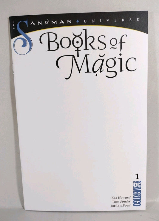 SANDMAN BOOKS OF MAGIC #1 (2018) DC Blank Sketch Variant Cover Comic NM