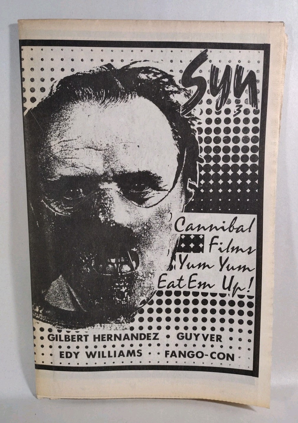 Syn Magazine (1990) Complete Newspaper Run 1 2 3 4 5 6 Horror Movie Comic Run