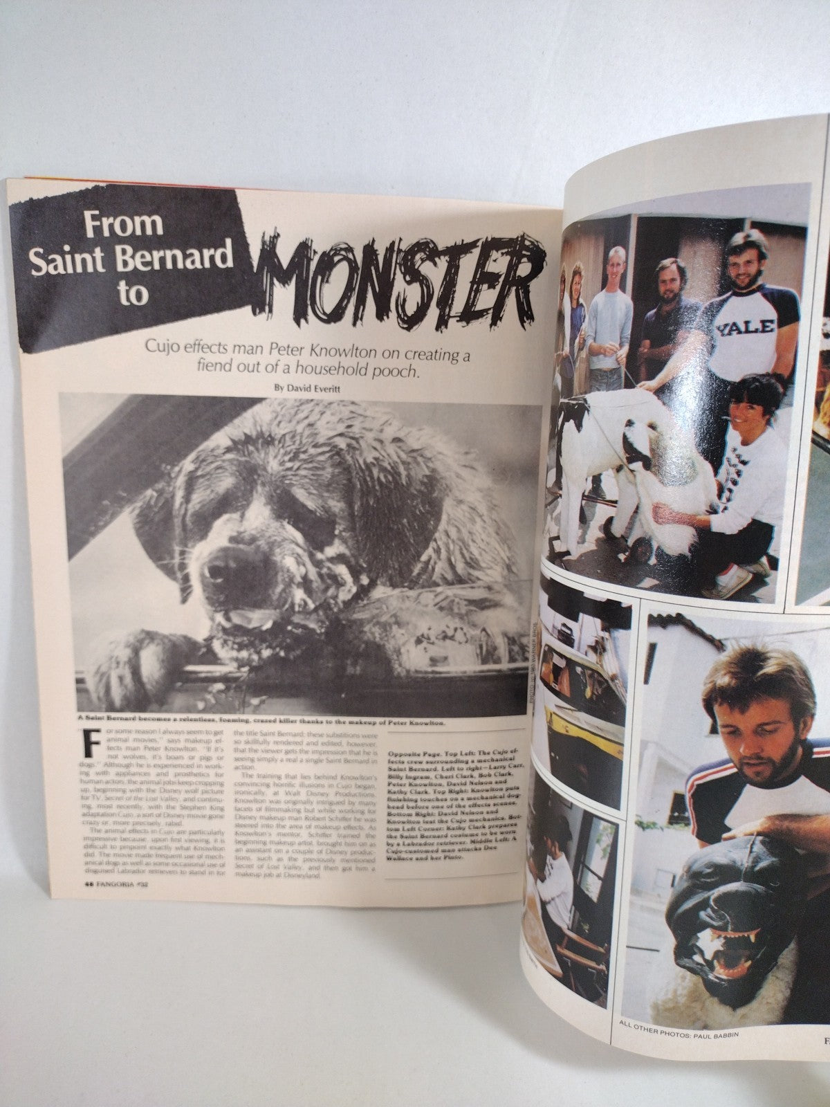 FANGORIA Magazine #32 (1984) Friday The 13th Poster Christine CHUD Cujo GD