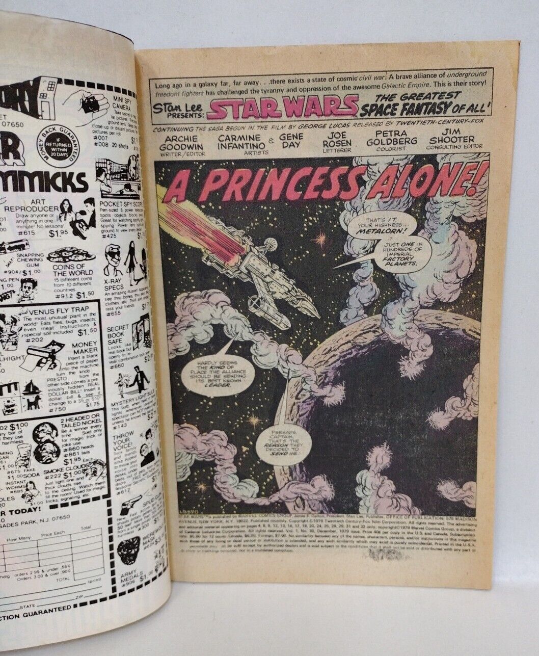 Star Wars (1979) Marvel Comic Lot Set #29 30 Newsstand Darth Vader Princess Leia