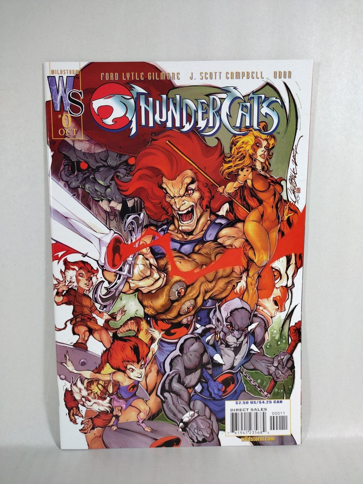 Thundercats (2002) Wildstorm Comic Lot Set #0 1 2 + Variants VF-NM