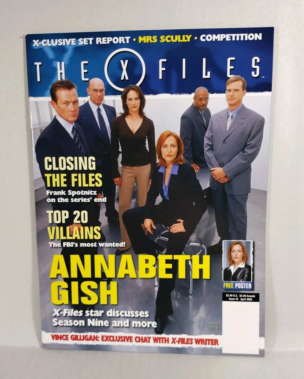 X-Files (1997) Official Magazine LOT of 15 David Duchovny Gillian Anderson