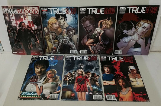 True Blood (2010) IDW Complete Run 1-6 + 2008 Great Revelation HBO Comic Premire