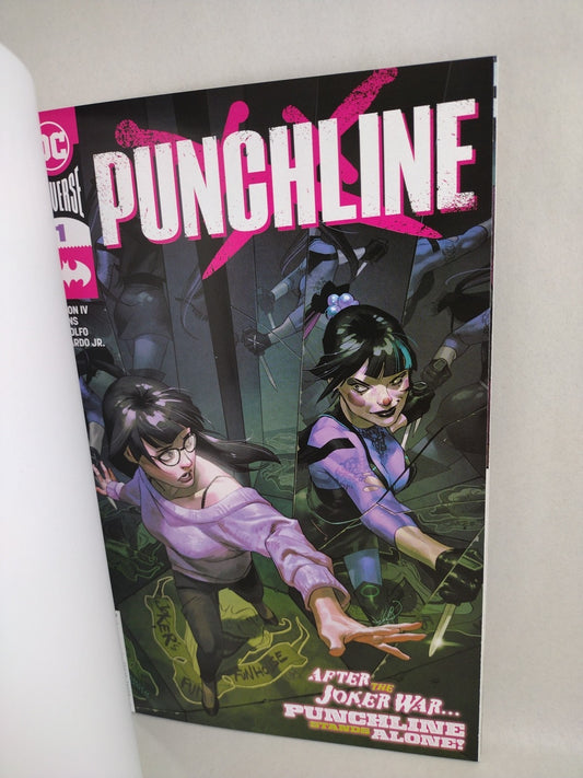 Punchline #1 (2021) DC Blank Sketch Cover Variant Comic New NM