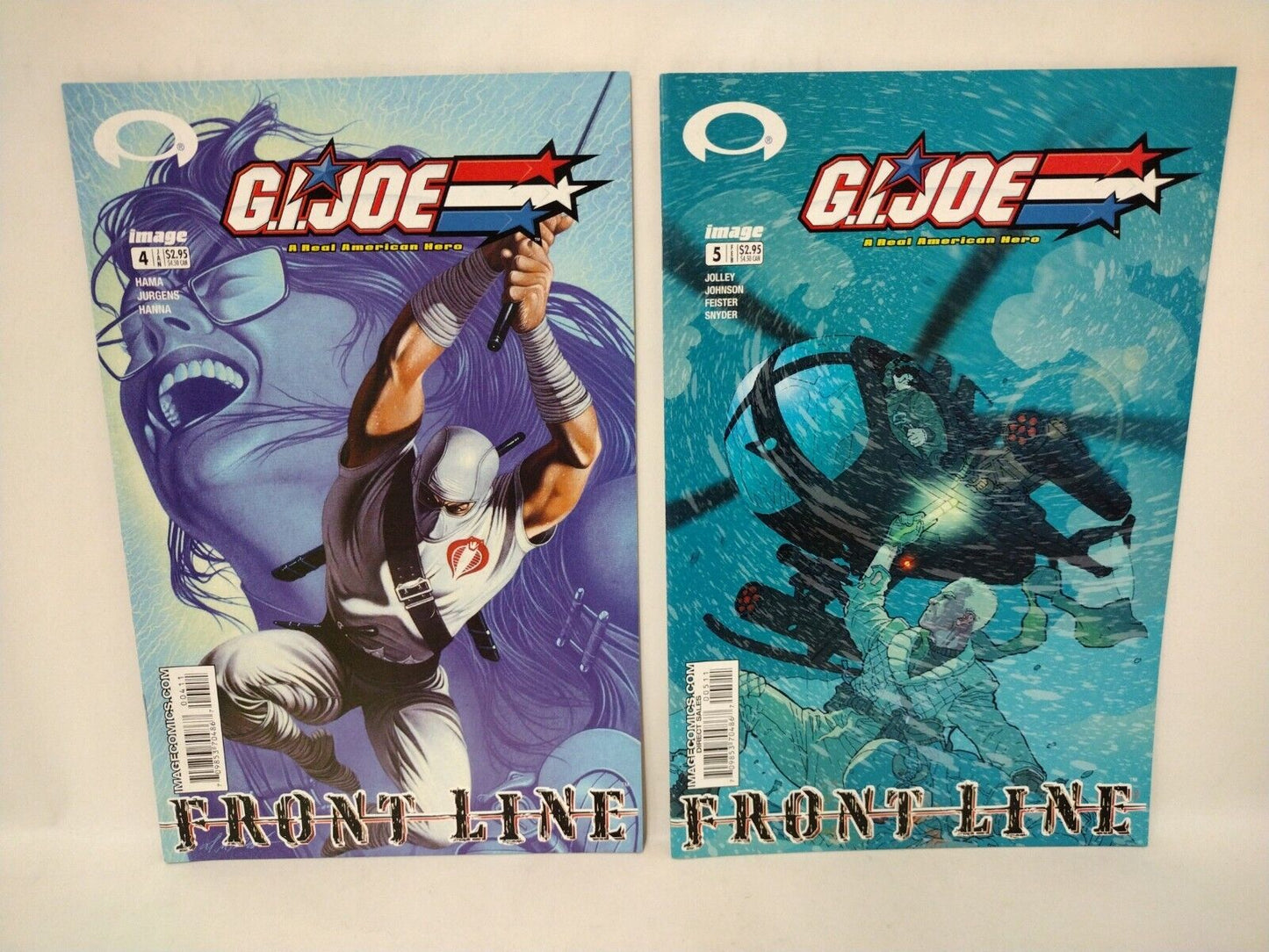 GI Joe Frontline (2002) Larry Hamma Image Comic Lot #1 2 3 4 5 6 7 Dan Jurgens