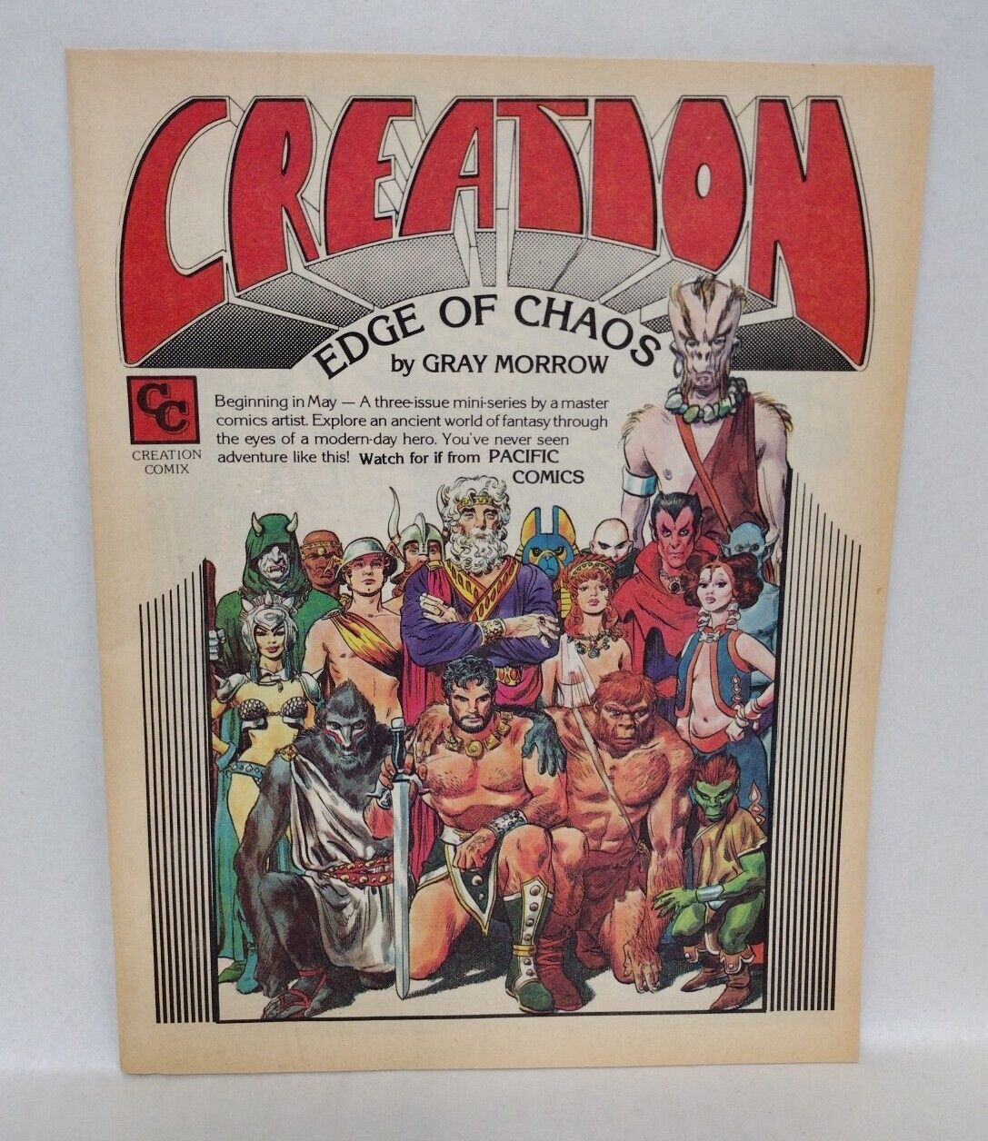 Creation 1983 Program +Flyer Star Trek Walter Koenig Signed Photo 1st Grendel Ad