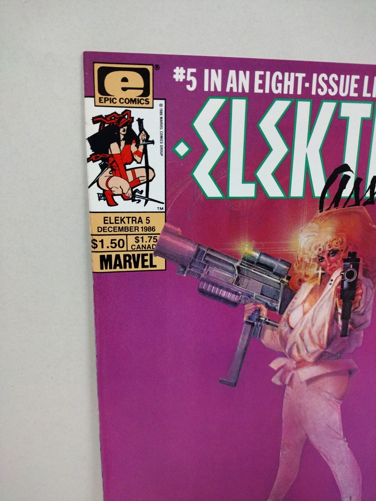 Elektra Assassin #5 (1986) Marvel Comic Bill Sienkiewicz NM