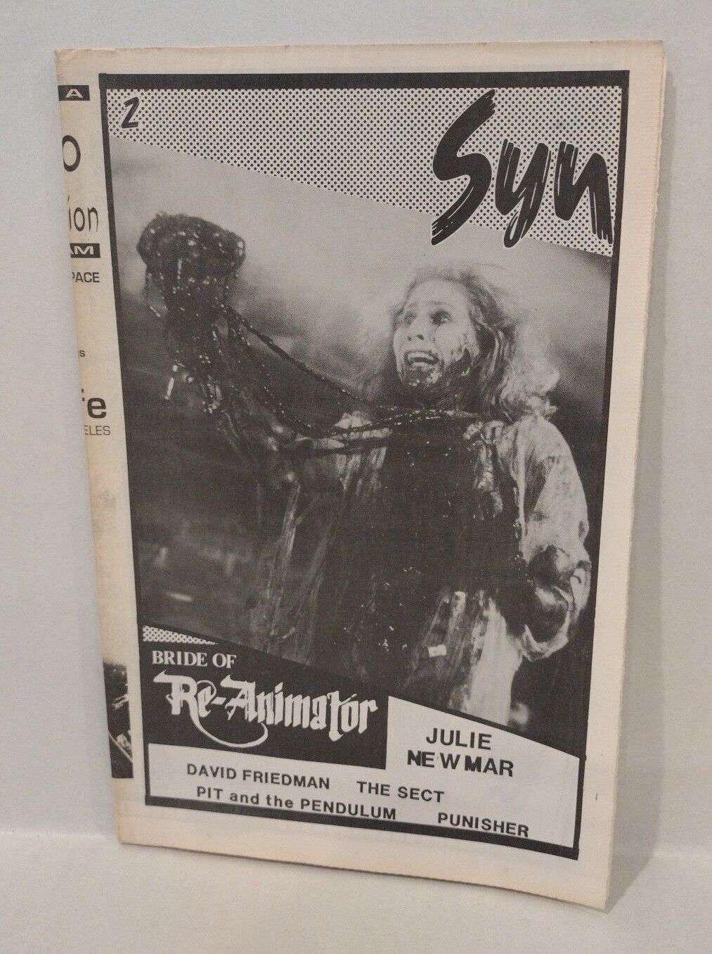 Syn Magazine (1990) Complete Newspaper Run 1 2 3 4 5 6 Horror Movie Comic Run