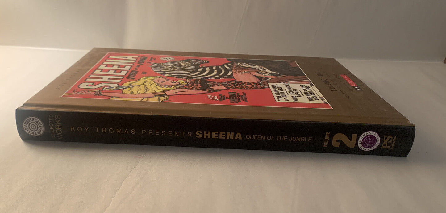 SHEENA JUNGLE QUEEN Vol 1 (2014) PSArtbooks HC Golden Age Comic Rep #5-8 New HC