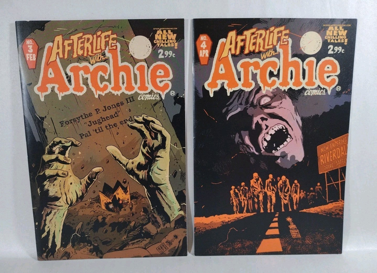 Afterlife With Archie (2013) Complete Comic Set  #1-10 HCF Pepoy Variants VF-NM