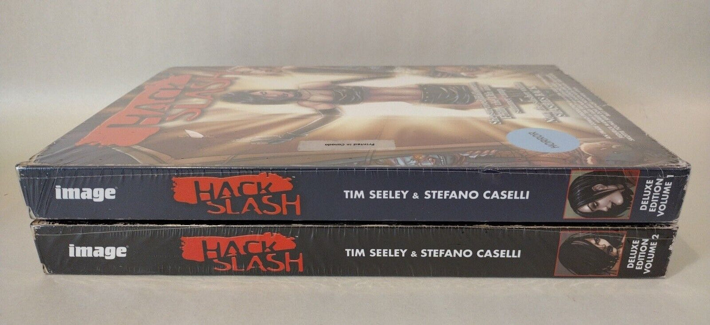 Hack/Slash Deluxe Edition Image Comics Hardcover Set Vol 1 & 2 New Sealed HC