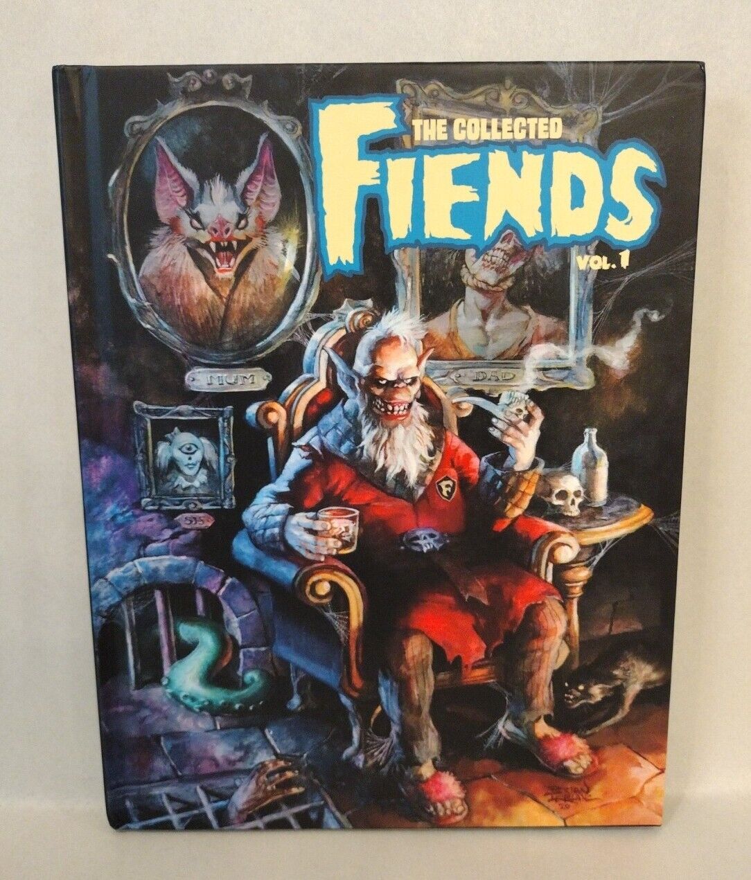 Tim Tyler's FIENDS Vol 1 (2020) Hardcover Signed Edition W Bookplate Monsters