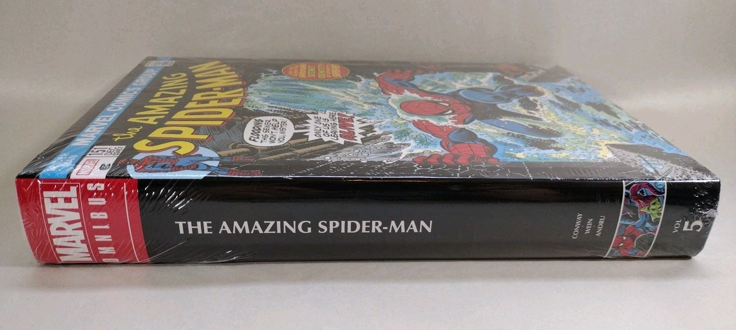 Amazing Spider-Man Omnibus Vol 5 Marvel Variant Hardcover Kane Cover New Sealed 