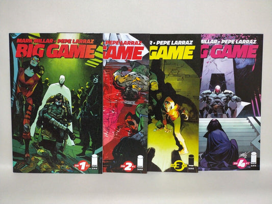 Big Game (2023) Image Comic Lot Set #1 2 3 4 Mark Millar NM