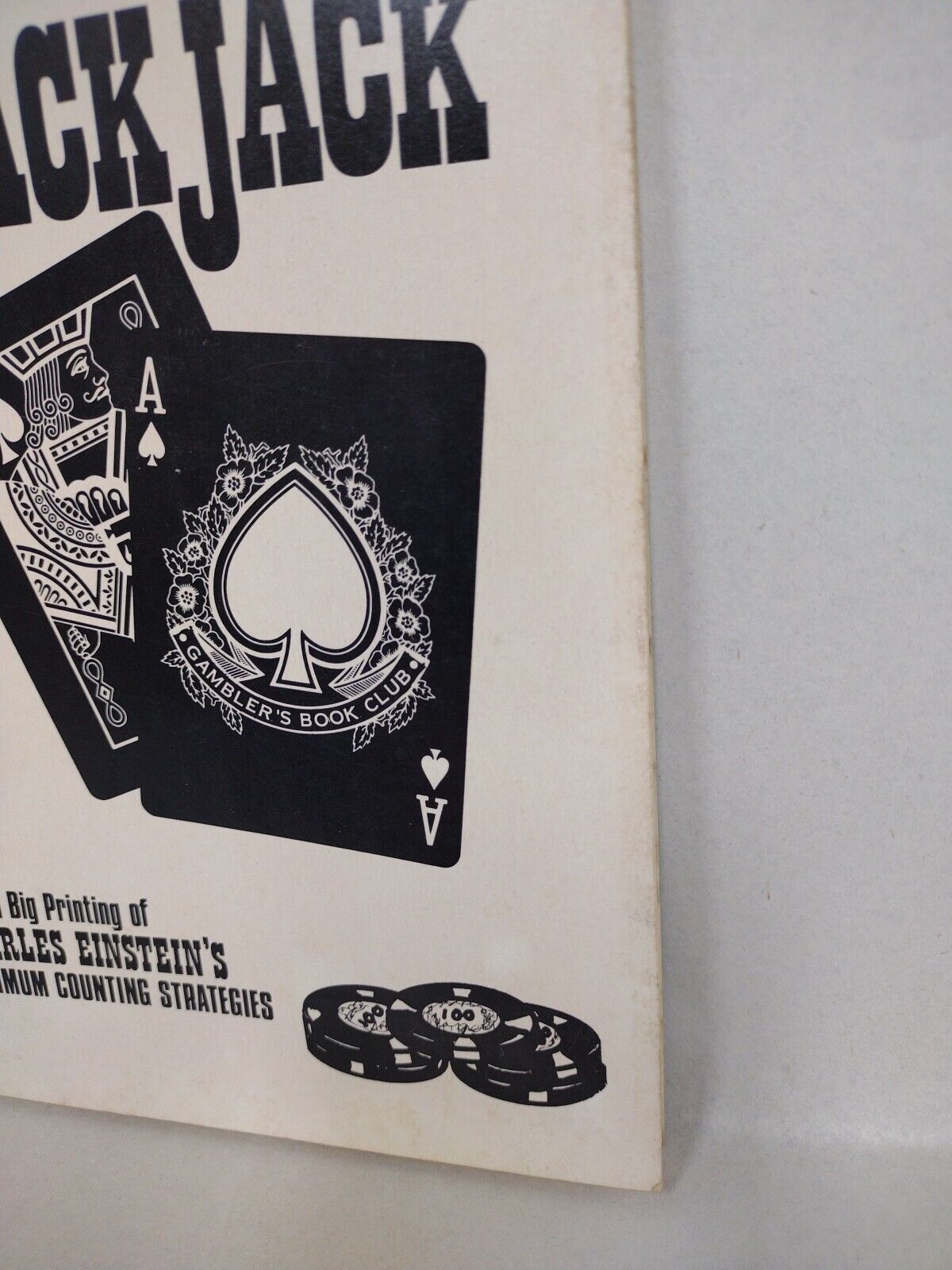 How To Win At Black Jack (1975) Gambler's Book Club SC Charles Einstein 