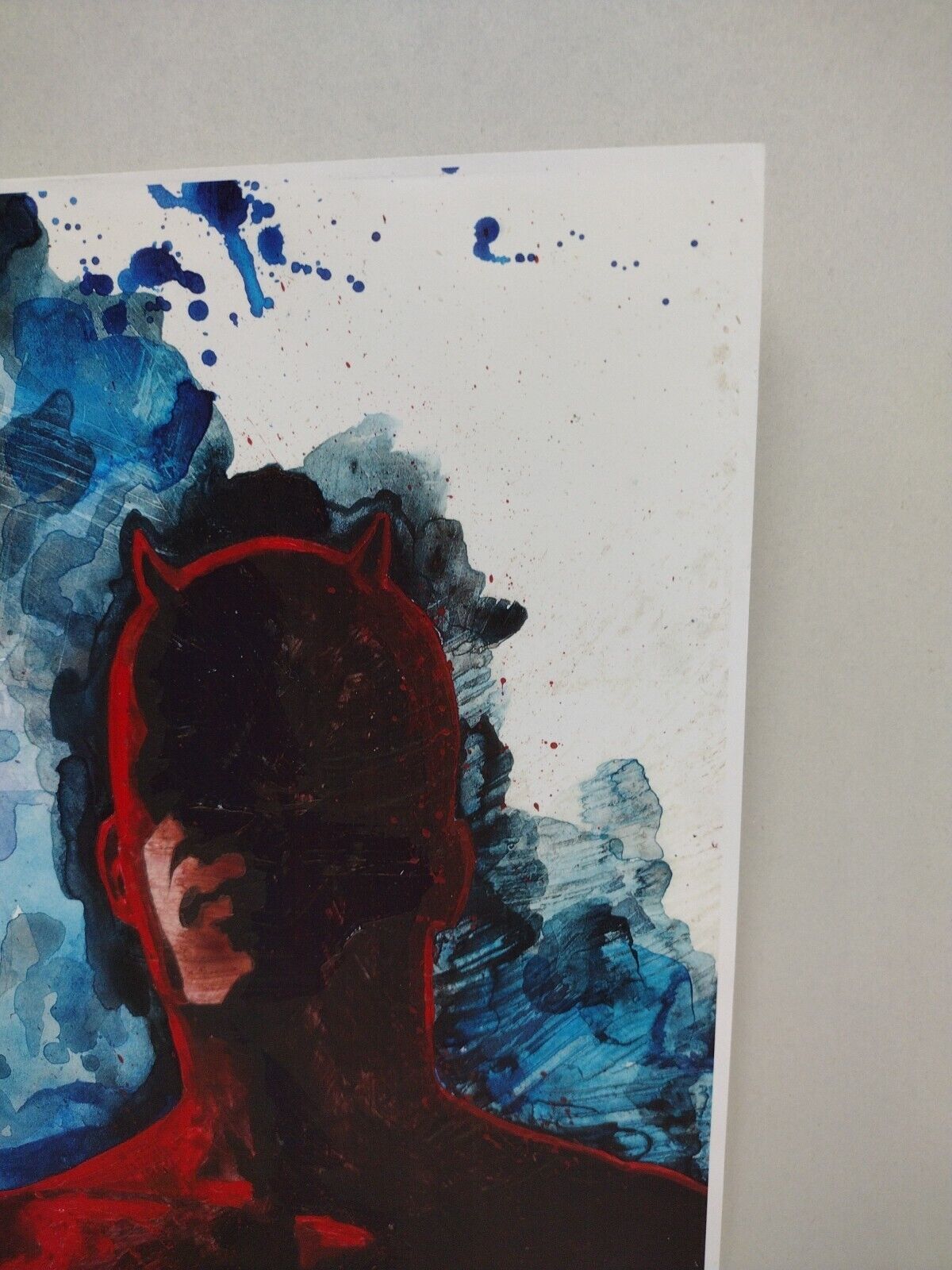 Daredevil 17 X 11" Poster Print Signed #'d By David Mack 