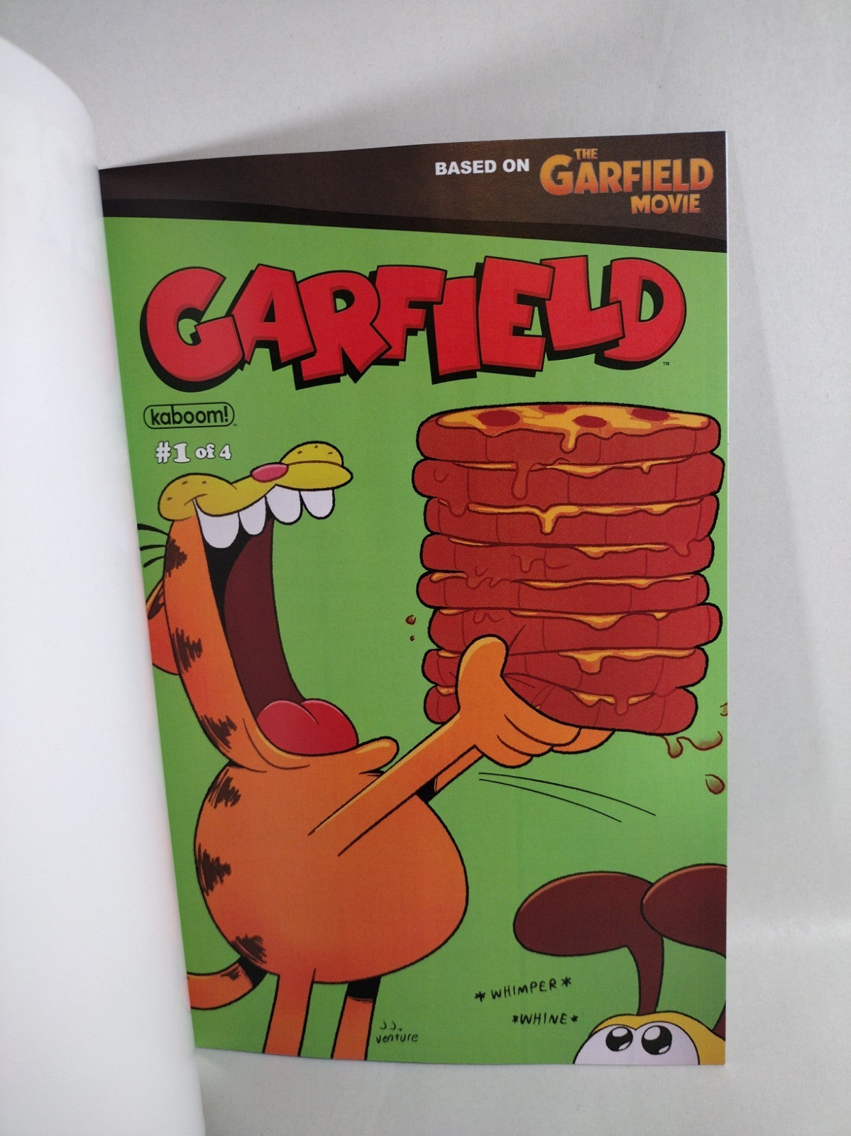 Garfield #1 (2024) Boom Studios Orange Blank Sketch Variant Comic New NM