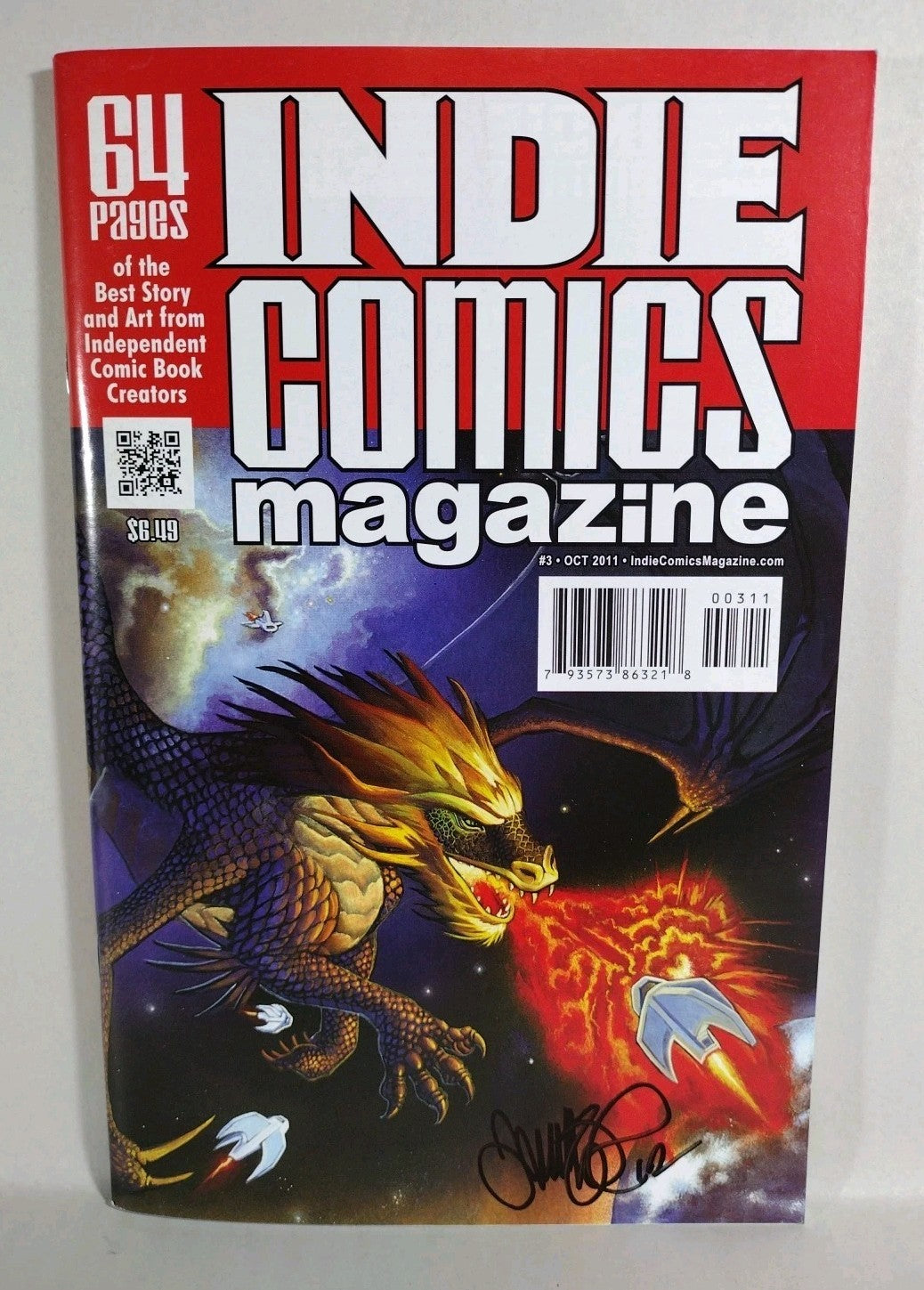 Indie Comics Magazine (2011) Aazurn Lot #1 2 3 4 5 6 Signed Tim Joe Vigil 