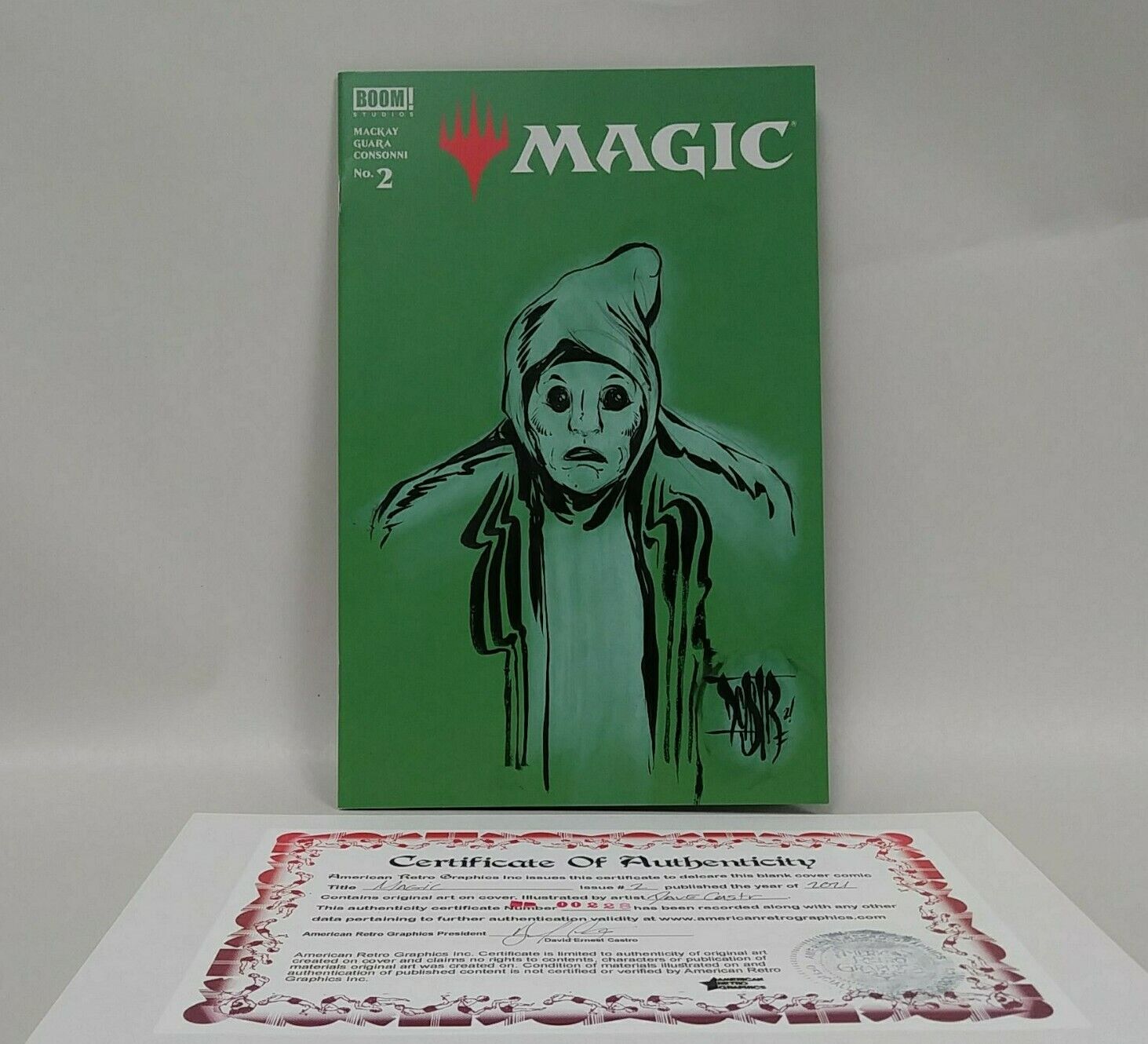 Magic Issue #2 (2021) Blank Cover  Comic W Original Hospit Abbot Art ARG 