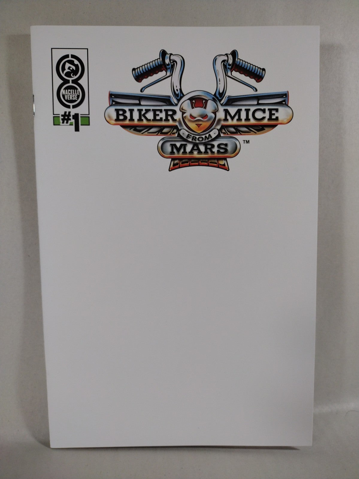 Biker Mice From Mars #1 (2024) Oni Nacelle Blank Sketch Cover Variant Comic NM