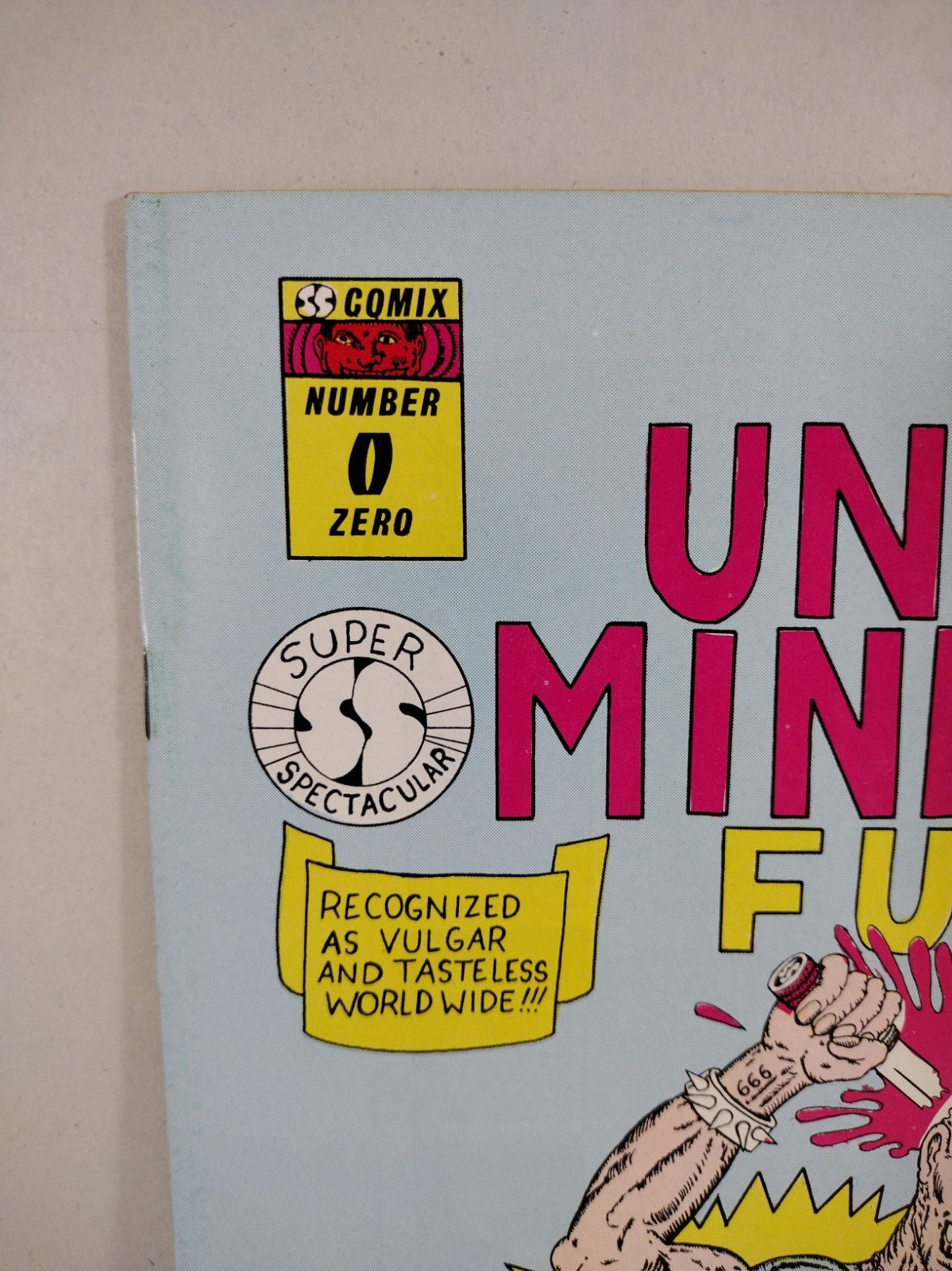 Unreal Mindwarp Funnies (1986) 0 Underground Comic Stephen Hermann SS Comix NM