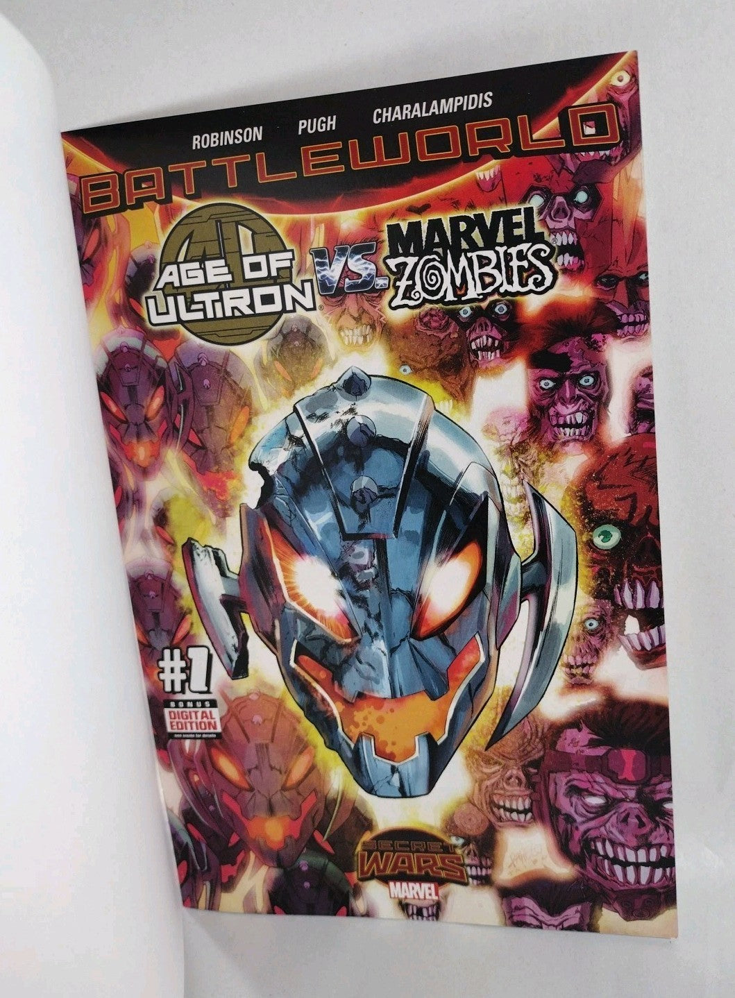 Age Of Ultron Vs Marvel Zombies #1 (2015) Marvel Comic Blank Variant Cover NM
