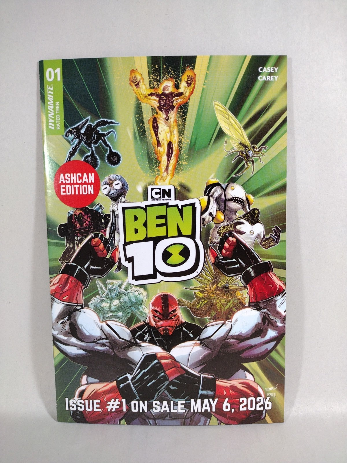 Ben 10 #1 (2026) Dynamite Comic Ashcan Edition Cartoon Network NM