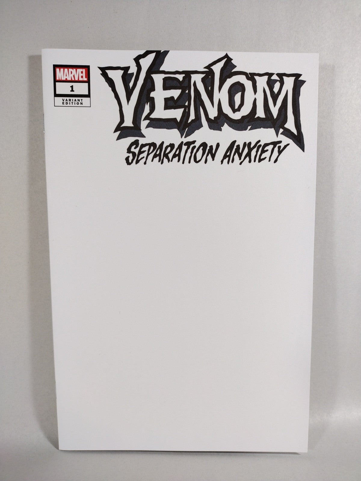 Venom Separation Anxiety #1 (2024) Marvel Blank Sketch Cover Variant New NM